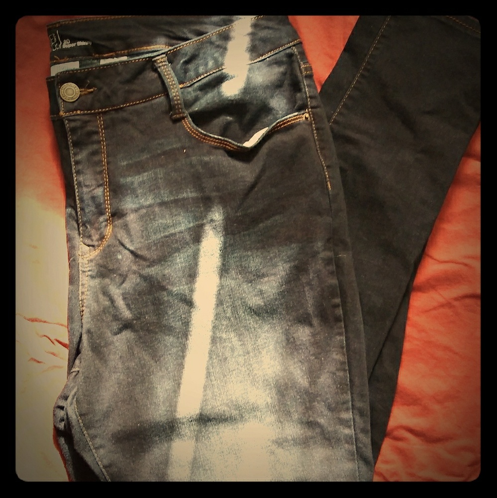 NWOT Time and Tru Blue Jeans 20 Super Skinny